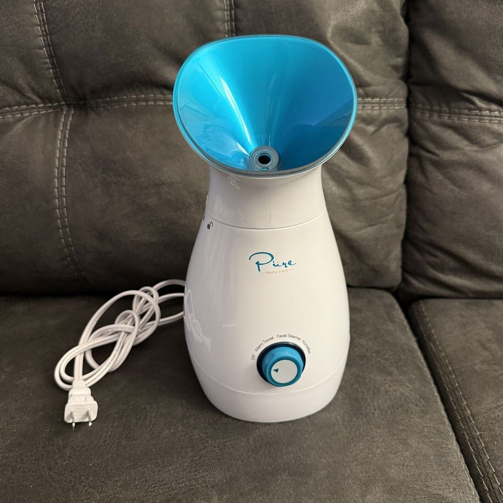 Pure Daily Care Nano Steamer Large 3-in-1 Nano Ionic Facial Steamer‎